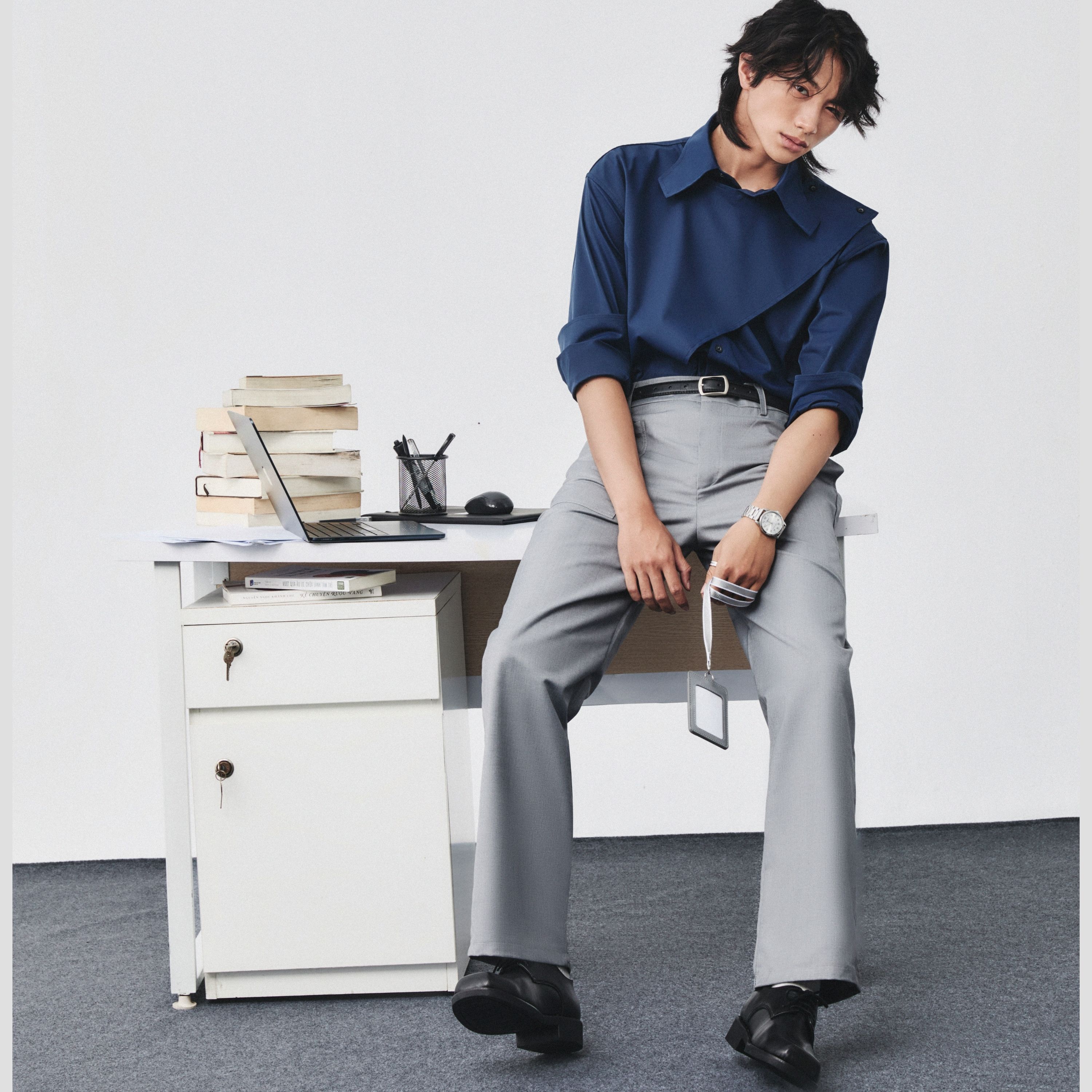 Quần Kevin Straight Trouser